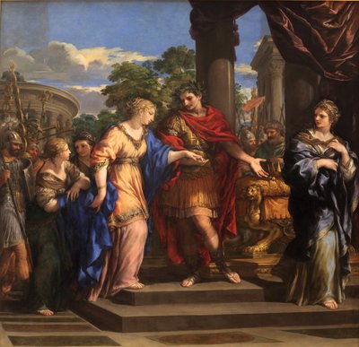 Caesar Gives Cleopatra the Egyptian Throne by Pietro da Cortona